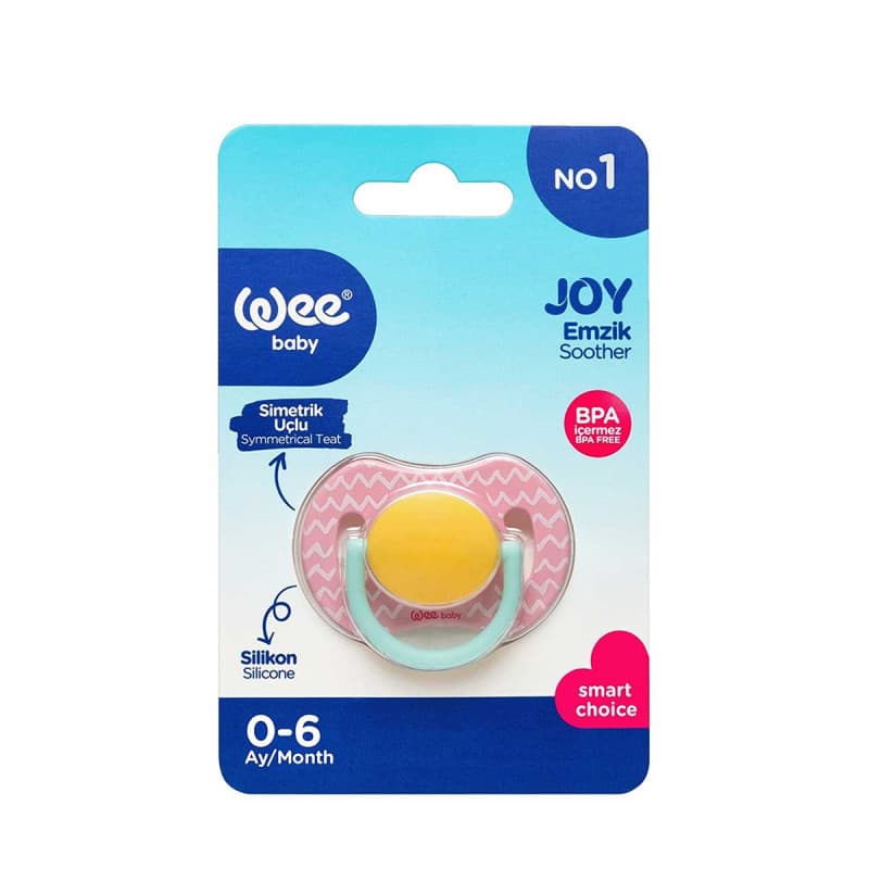 Wee Baby Sucette Joy en Silicone 0-6M Ref 785