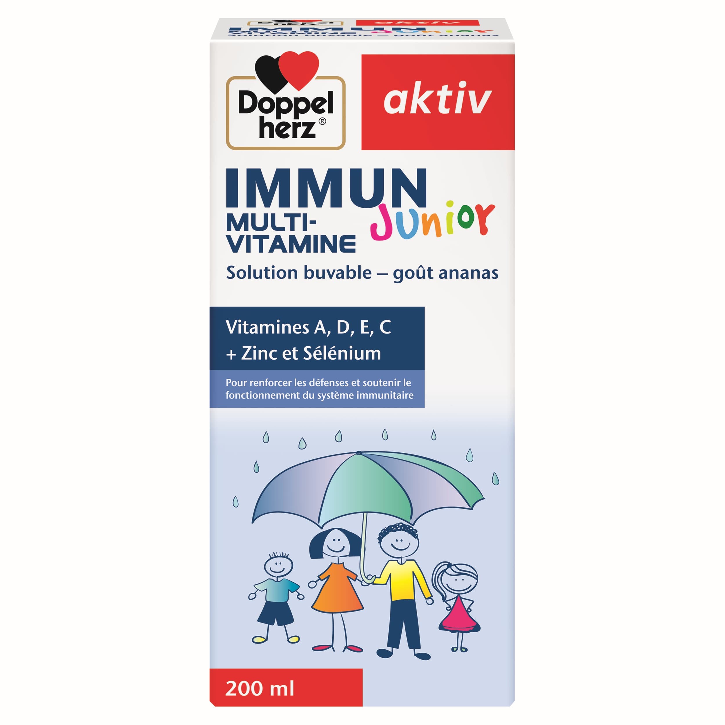 Aktiv Immun Multi Vitamine Junior Sirop 200ML