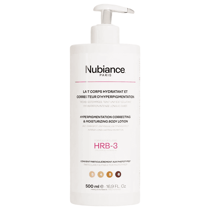Nubiance HRB3 Lait Corps Unifiant et Hydratant 500ML