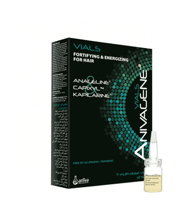 Anivagene Ampoules Fortifiantes et Energisantes Cheveux 7X5ML