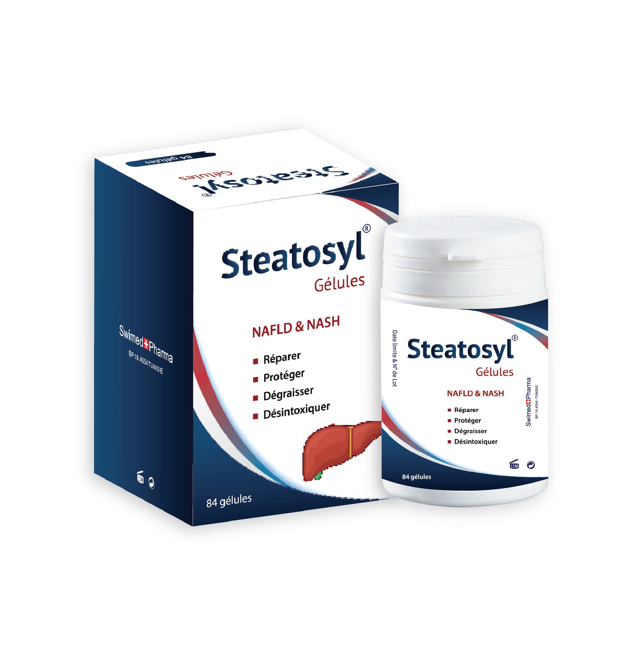 Swimed Steatosyl Gelules BT 84