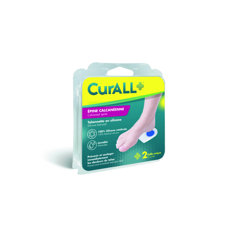 Curall Epine Calcaneenne Talonnette en Silicone BT 2