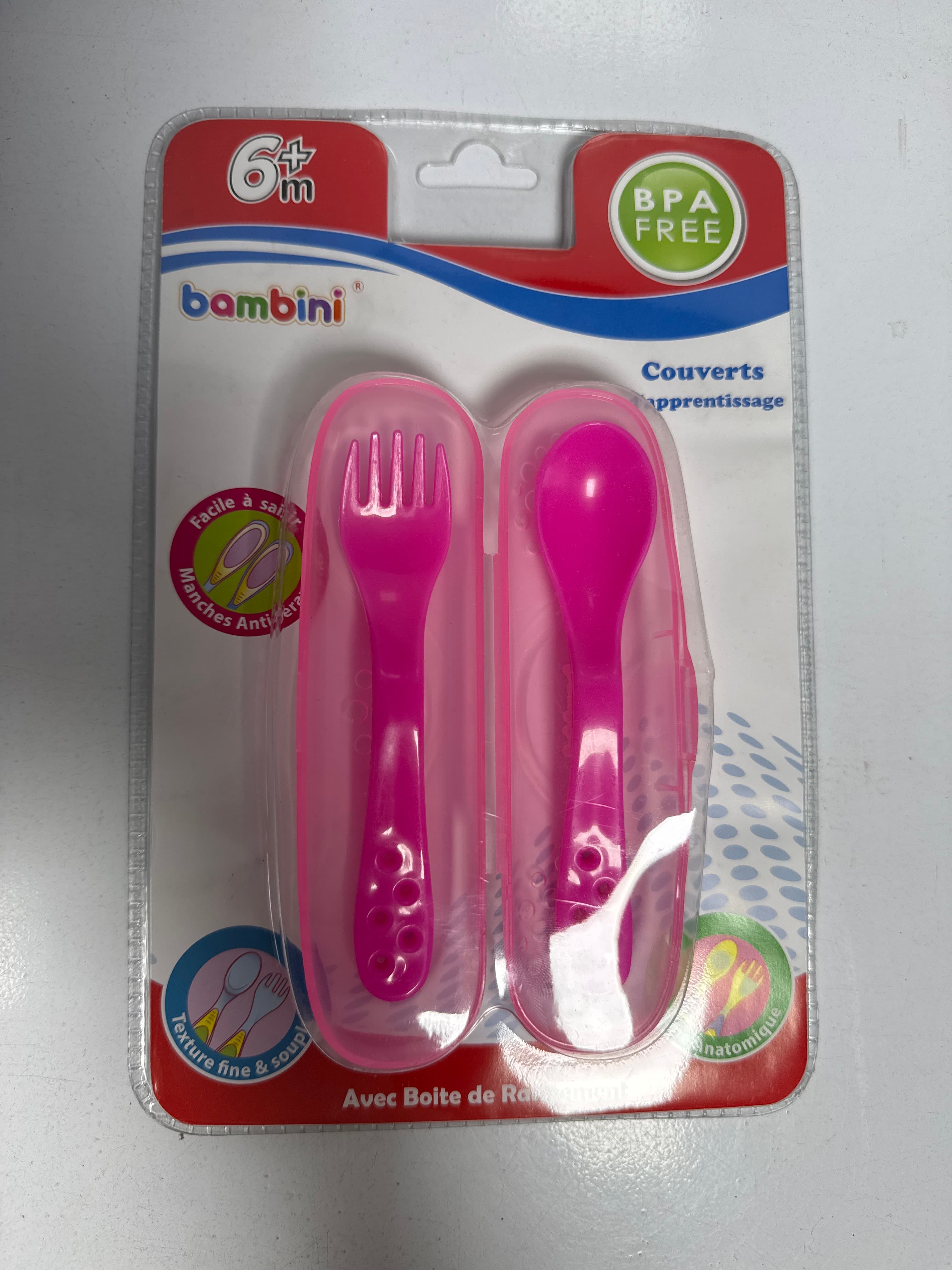 Bambini - Couverts Anatomiques avec Boite Drest 450