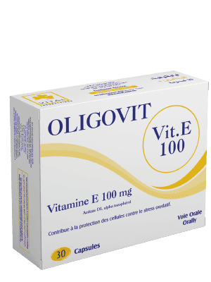 Vital OLIGOVIT VITAMINE E 100MG - 30 Gelules