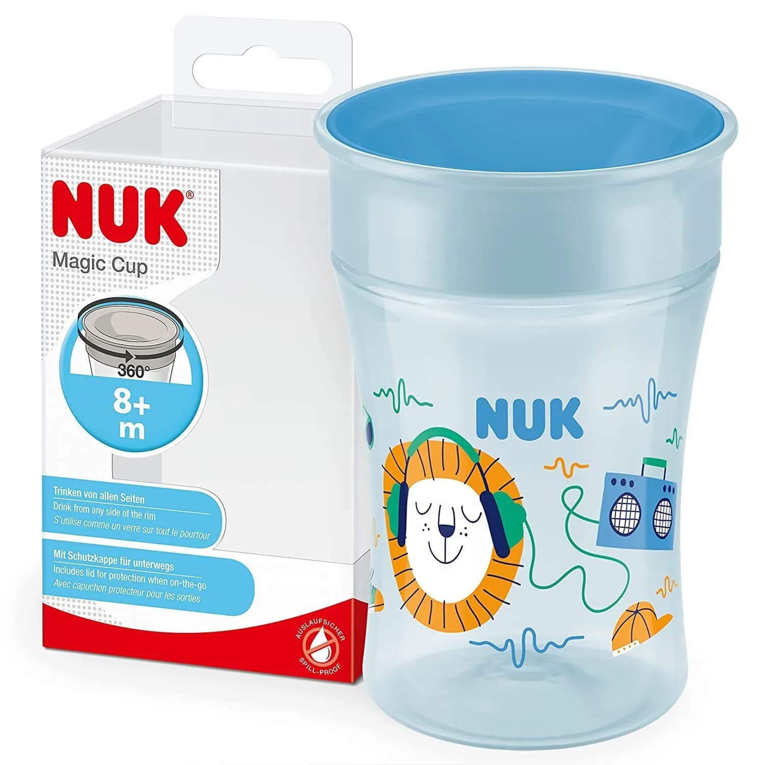 Nuk Tasse Magic Cup 360° 8 mois 230 ml