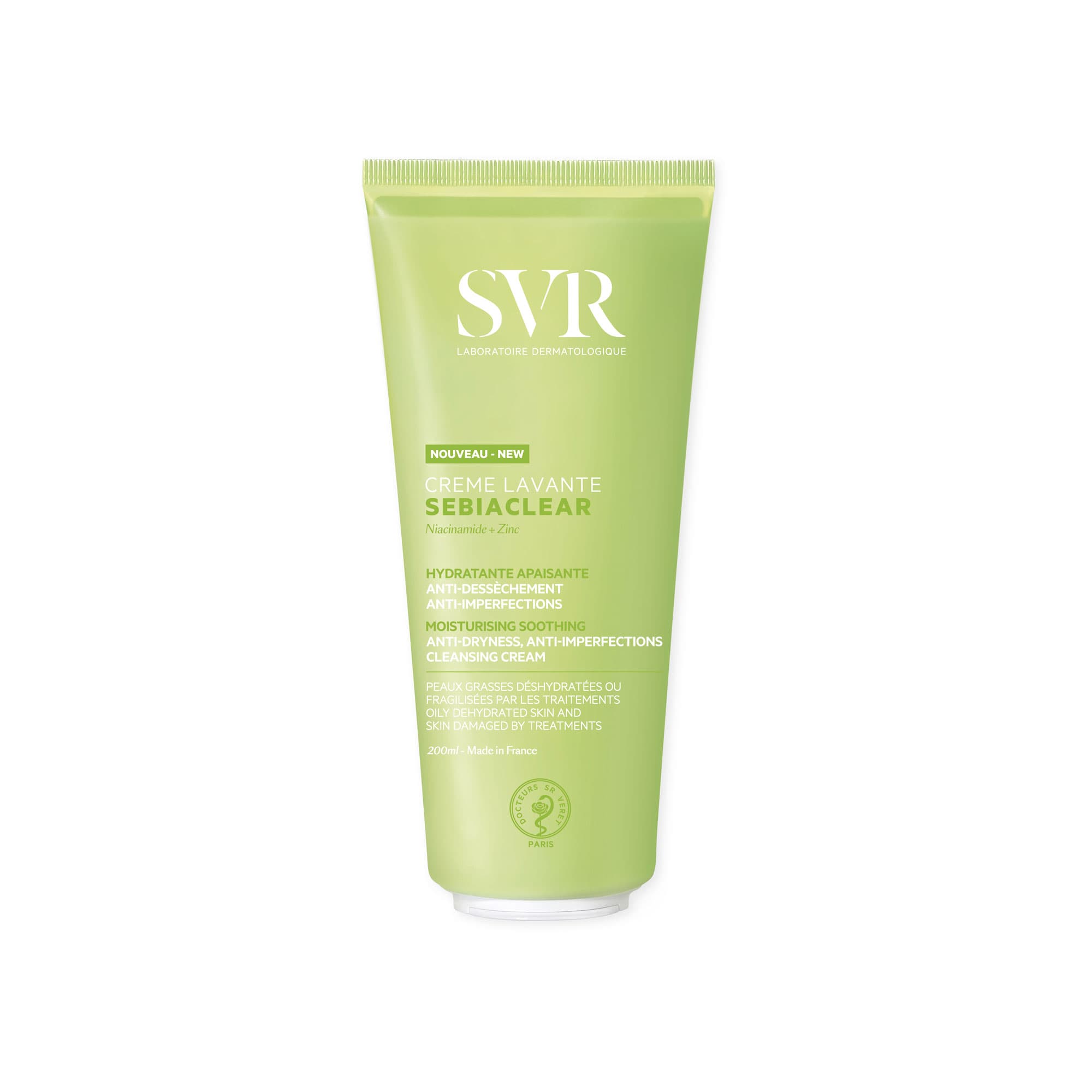 SVR Sebiaclear Creme Lavante Anti Imperfections 200ML