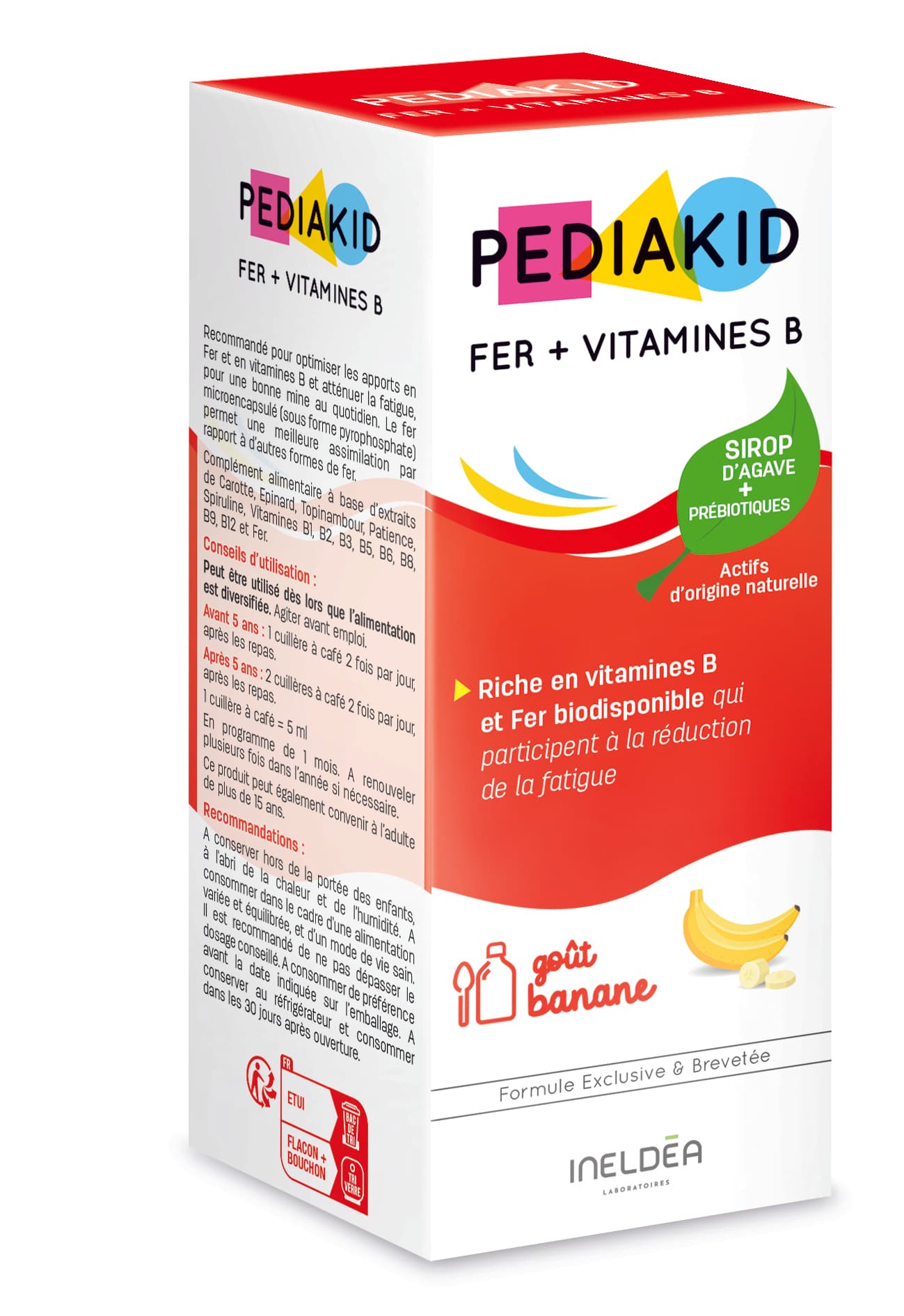Pediakid Fer + Vitamines B Sirop 125ML