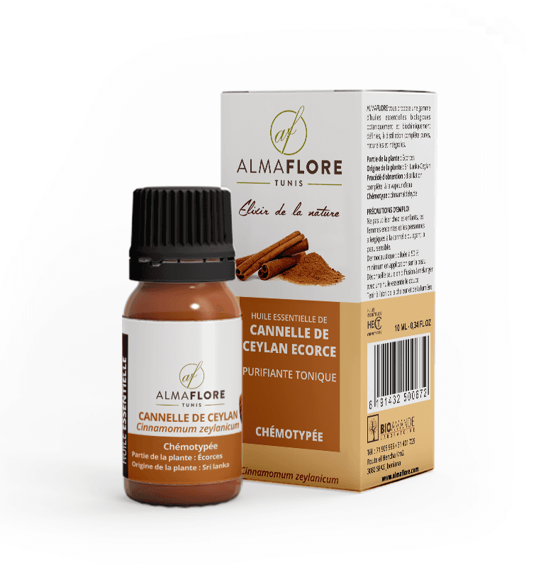 Almaflore Huile Essentielle de Cannelle de Ceylan 10ML