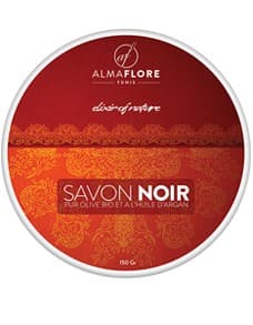 Almaflore Savon Noir a L'huile D'argan 150 GR
