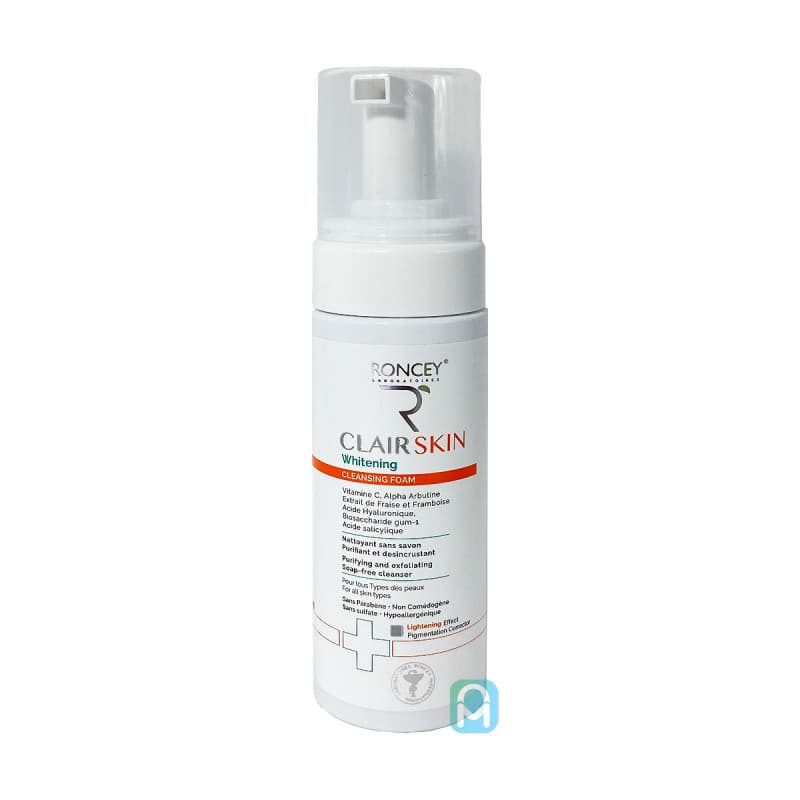Roncey Clairskin Mousse Nettoyante 150ML