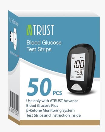 Vtrust Bandelette Glucose BT 50 TD 4279
