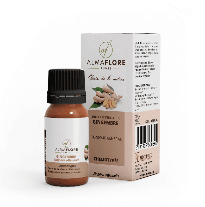 Almaflore Huile Essentielle de Gingembre 10ML