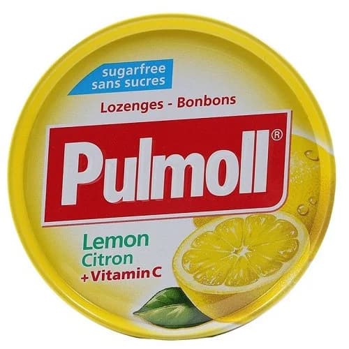 Pulmoll Citron et Vitamine C sans Sucres 45G