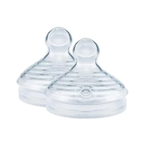 Nuk TETINES FOR NATURE Medium BT/2 2 trous