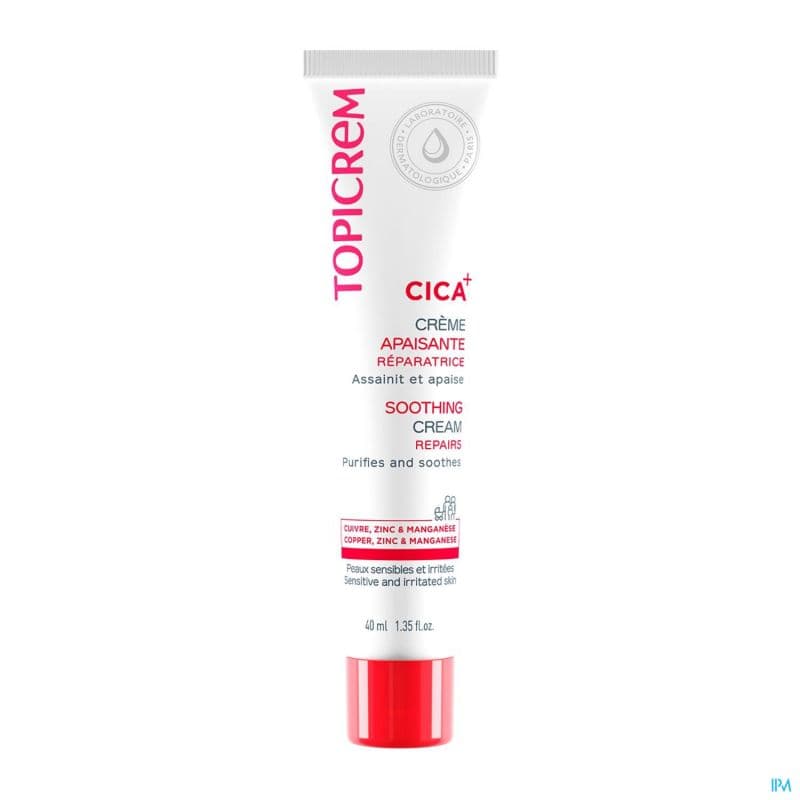 Topicrem Cica Creme Apaisante Reparatrice 40 ML