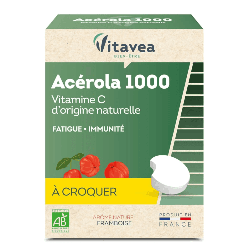 Vitavea Acerola 1000 Vitamine C a Croquer BT 28