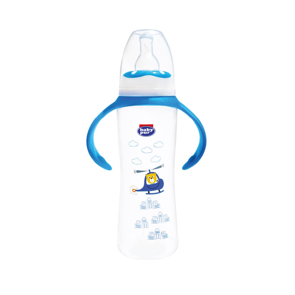 Baby Pur Biberon en Plastique avec Ance 250ML 72016