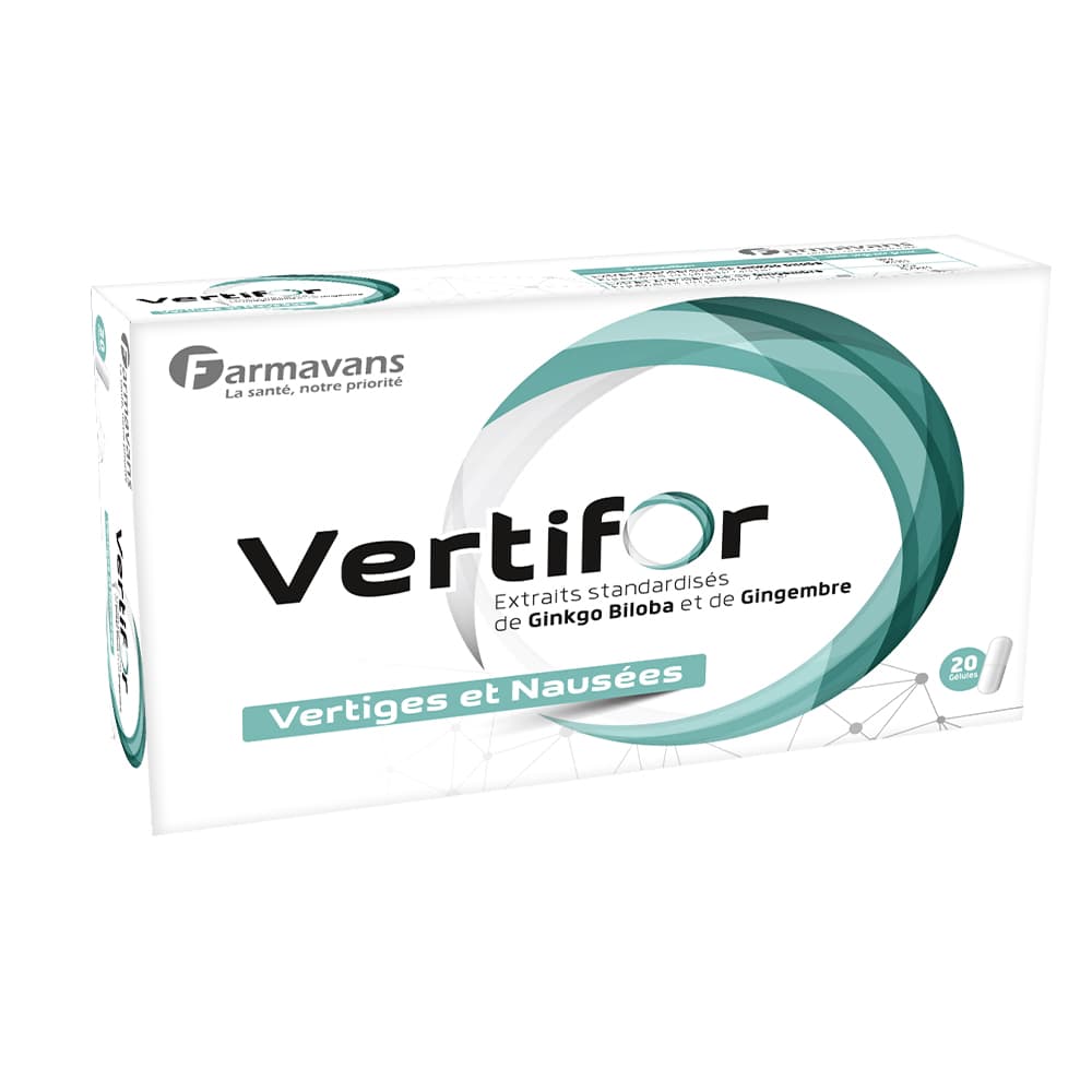 Farmavans Vertifor Gelules BT 20