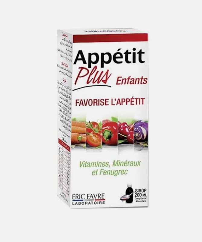 Eric Favre Appetit Plus Enfant Sirop 200ML