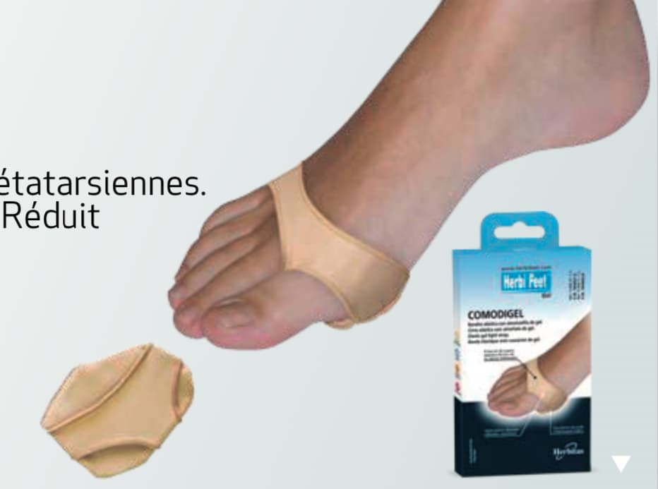 Herbi Feet Coussinet de Protection Metatarsienne Small 11.058.10