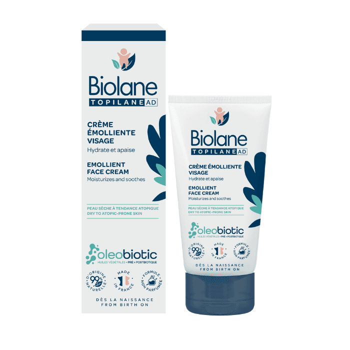 Biolane Topilane AD Creme Emollient Visage 50ML