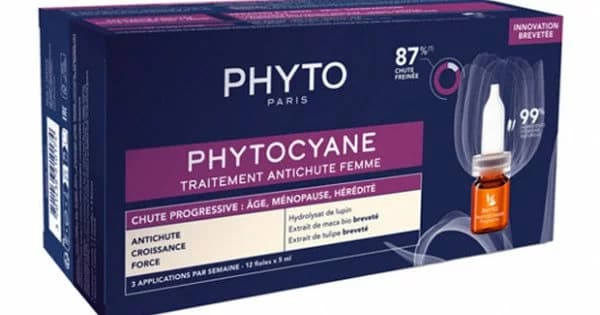 Phyto Phytocyane Femme Progressive Traitement Anti-chute 12 * 5 ML