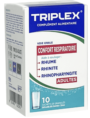 Triplex Confort Respiratoire Adultes 10 Sachets