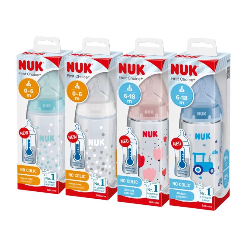 Nuk First Choice Biberon Temperature Controle 0-6M 300ML