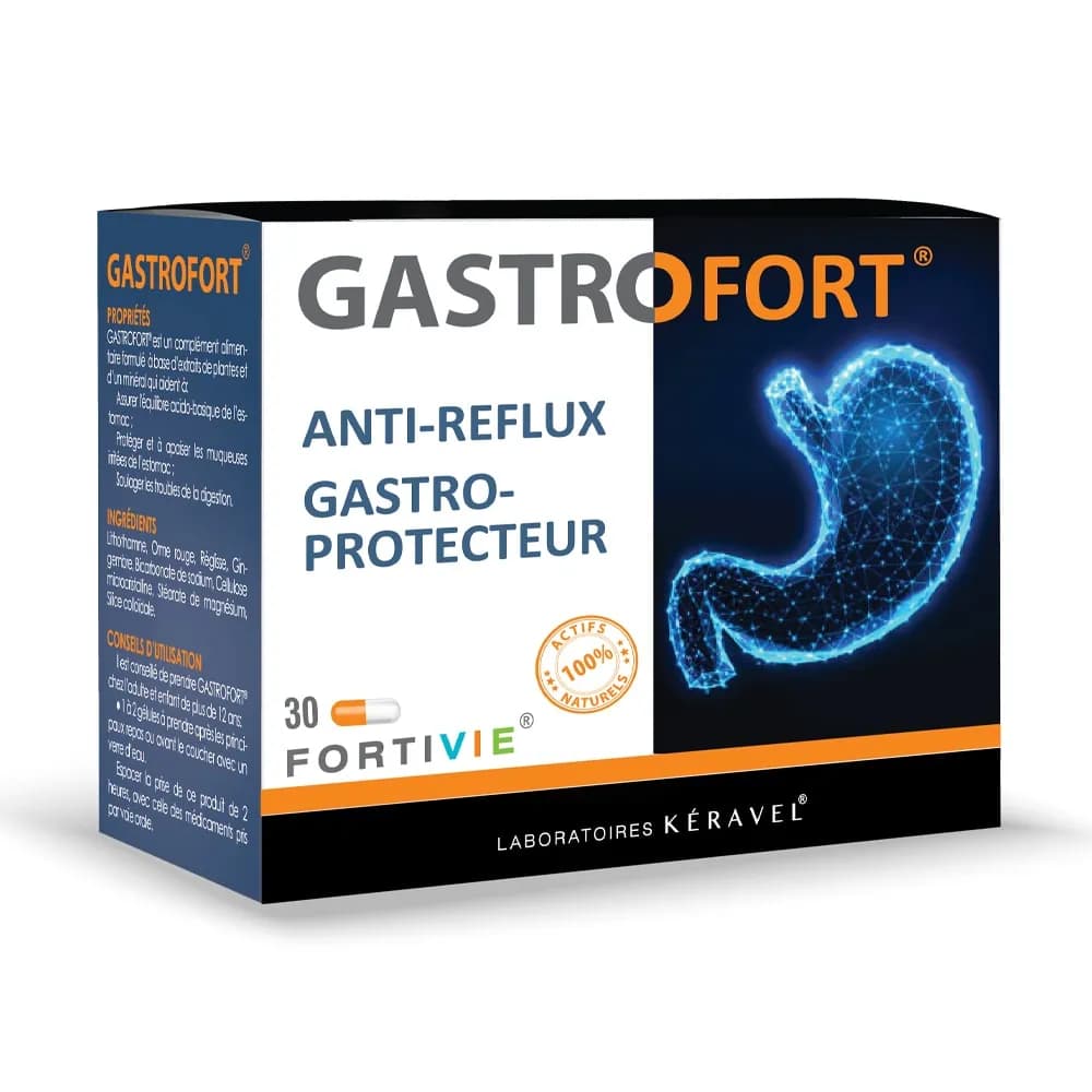 Keravel Gastrofort Gelules BT 30