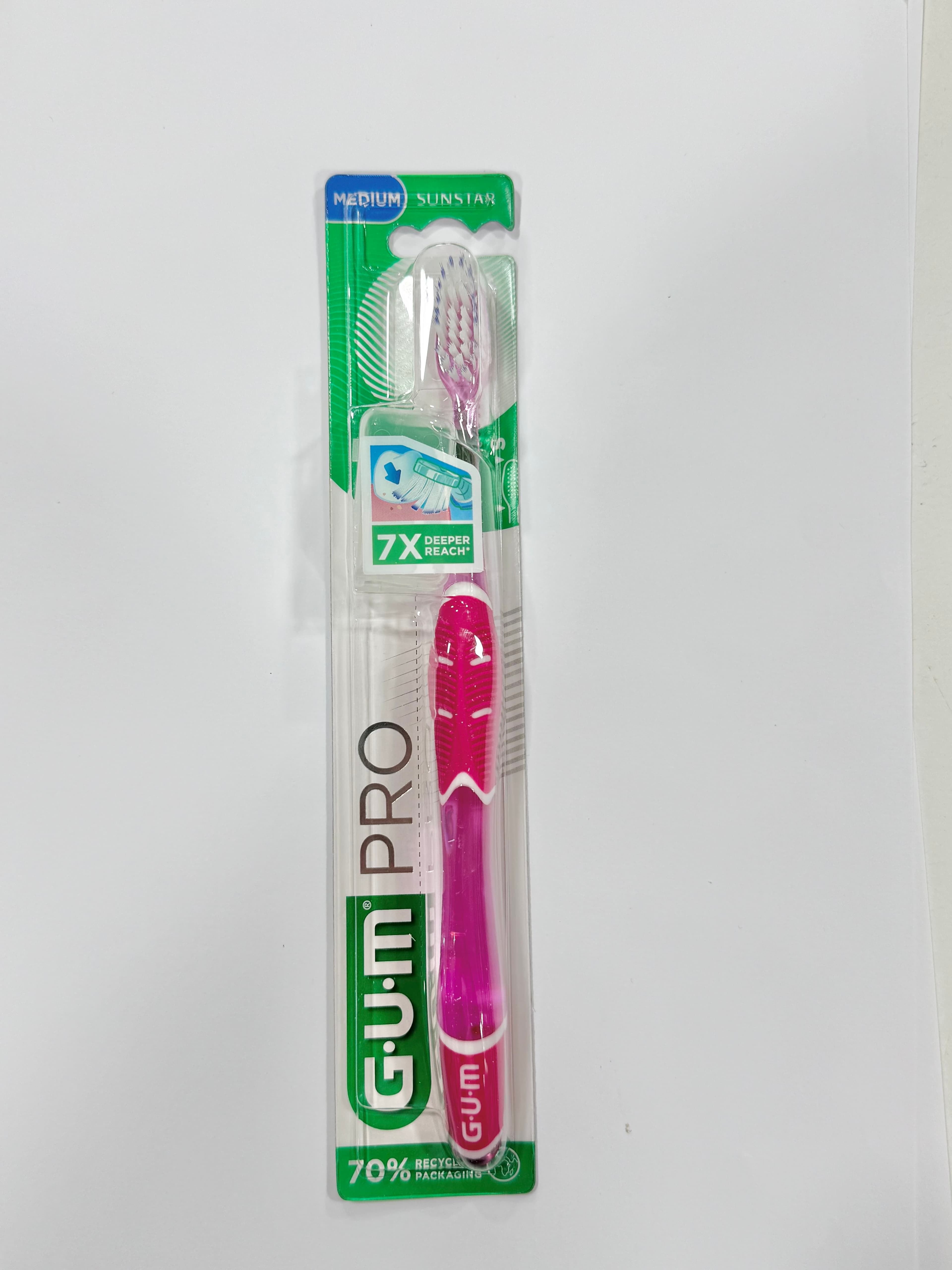 Gum Brosse a Dents Pro Medium avec Boite 528