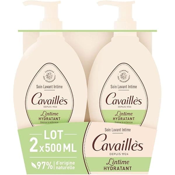 Roge Cavailles Soin Lavant Intime Hydratant Secheresse Lot de 2X 250ML