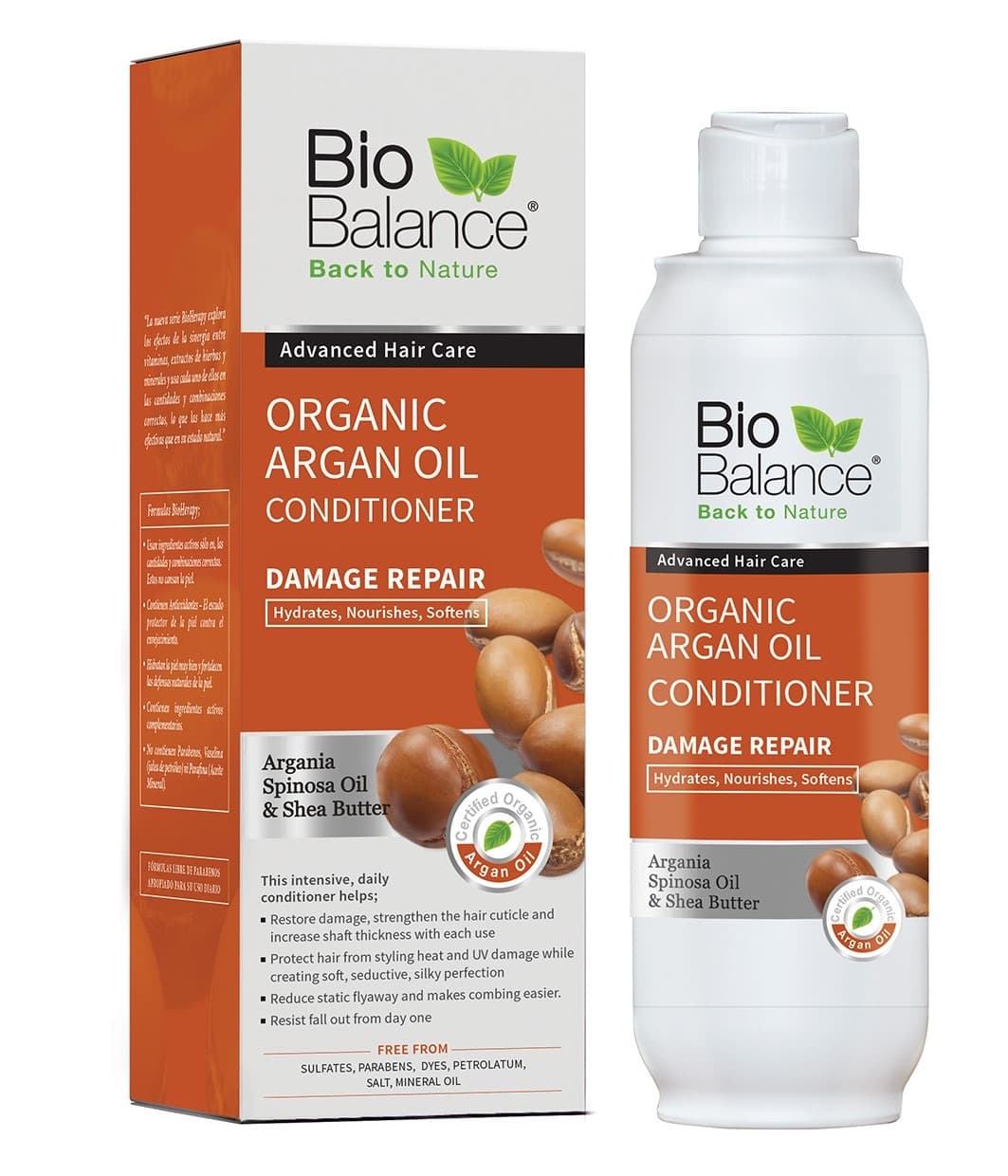 Biobalance Apres Shampoing Organic Argan Oil