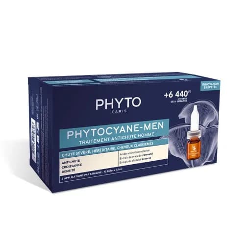 Phyto Phytocyane Men Homme Traitement Antichute 12X 3.5ML