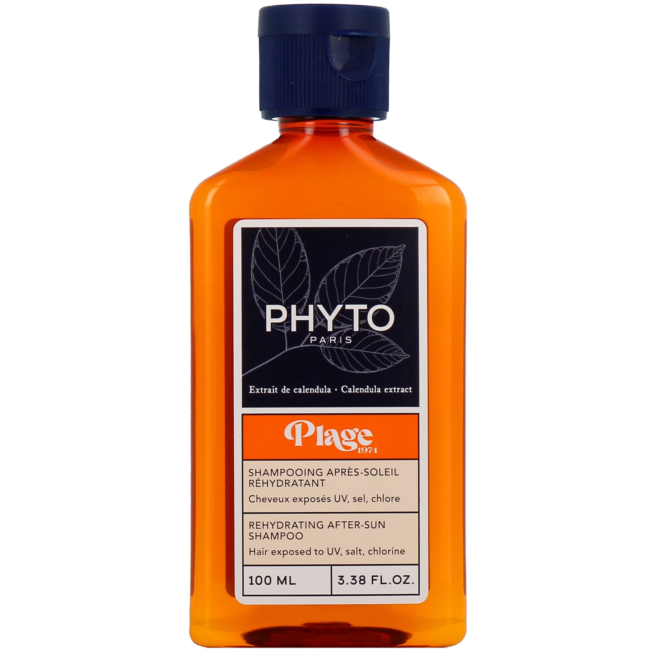 Phyto Plage Shampoing Apres Soleil Rehydratant Cheveux Exposes UV Sel et Chlore 250ML