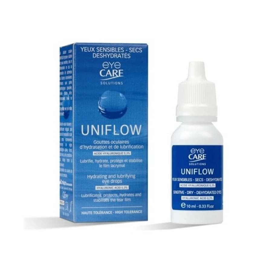 EYE Care Uniflow Gouttes Oculaires Hydratation 10ML