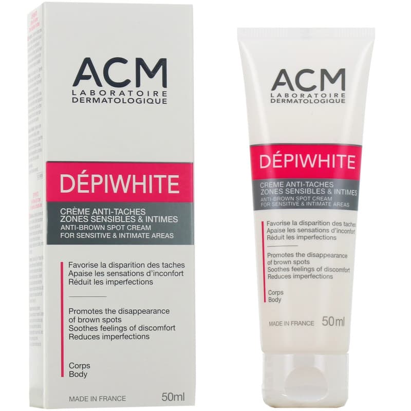 ACM Depiwhite Creme Anti Taches Zones Sensibles et Intimes 50ML