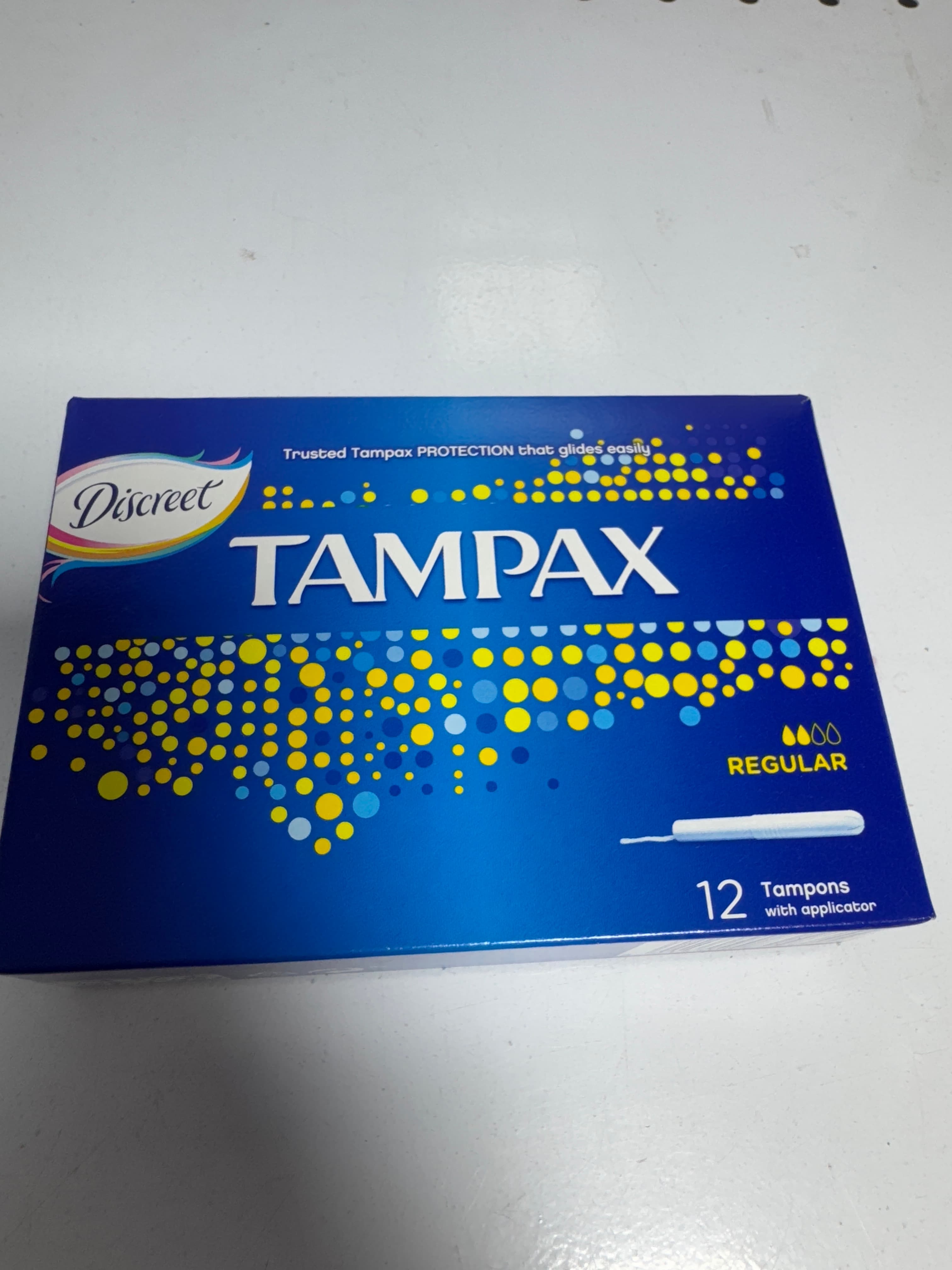 Tampax Regular BT 12