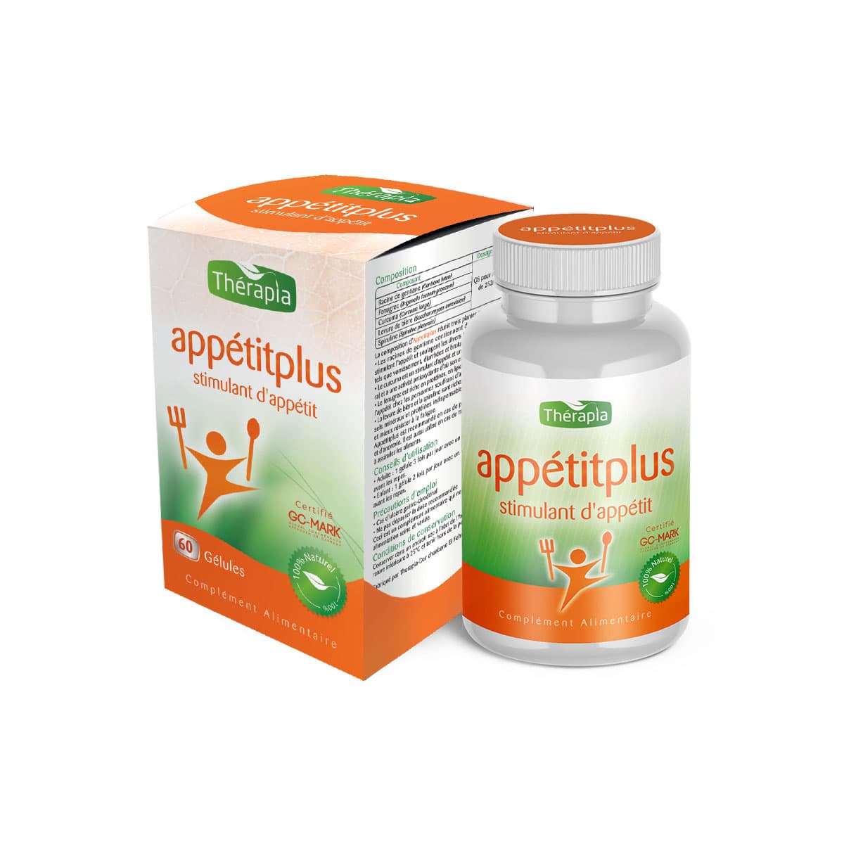 Therapia Appetitplus Gelules BT 60