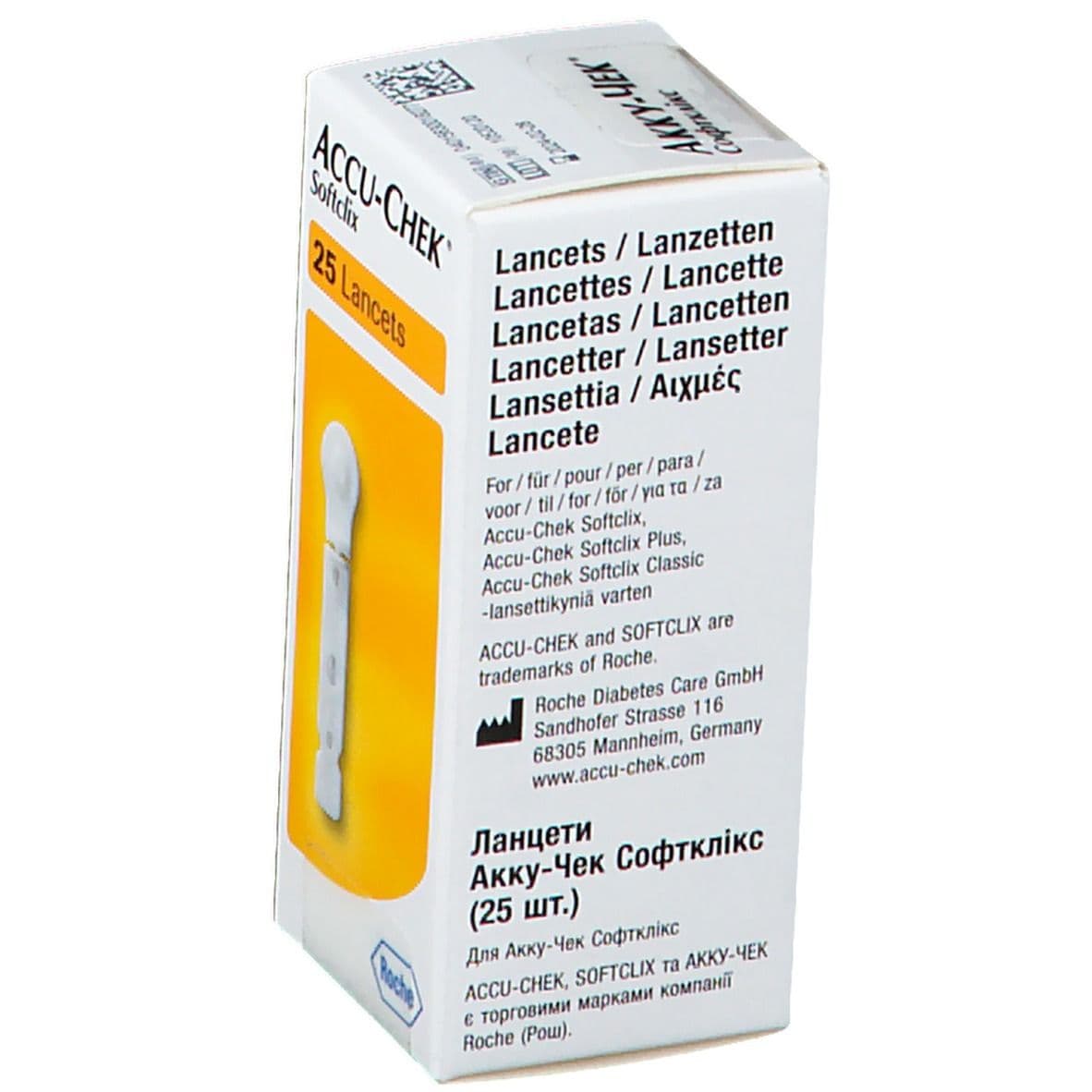 Accucheck Lancets BT 25 Lancettes