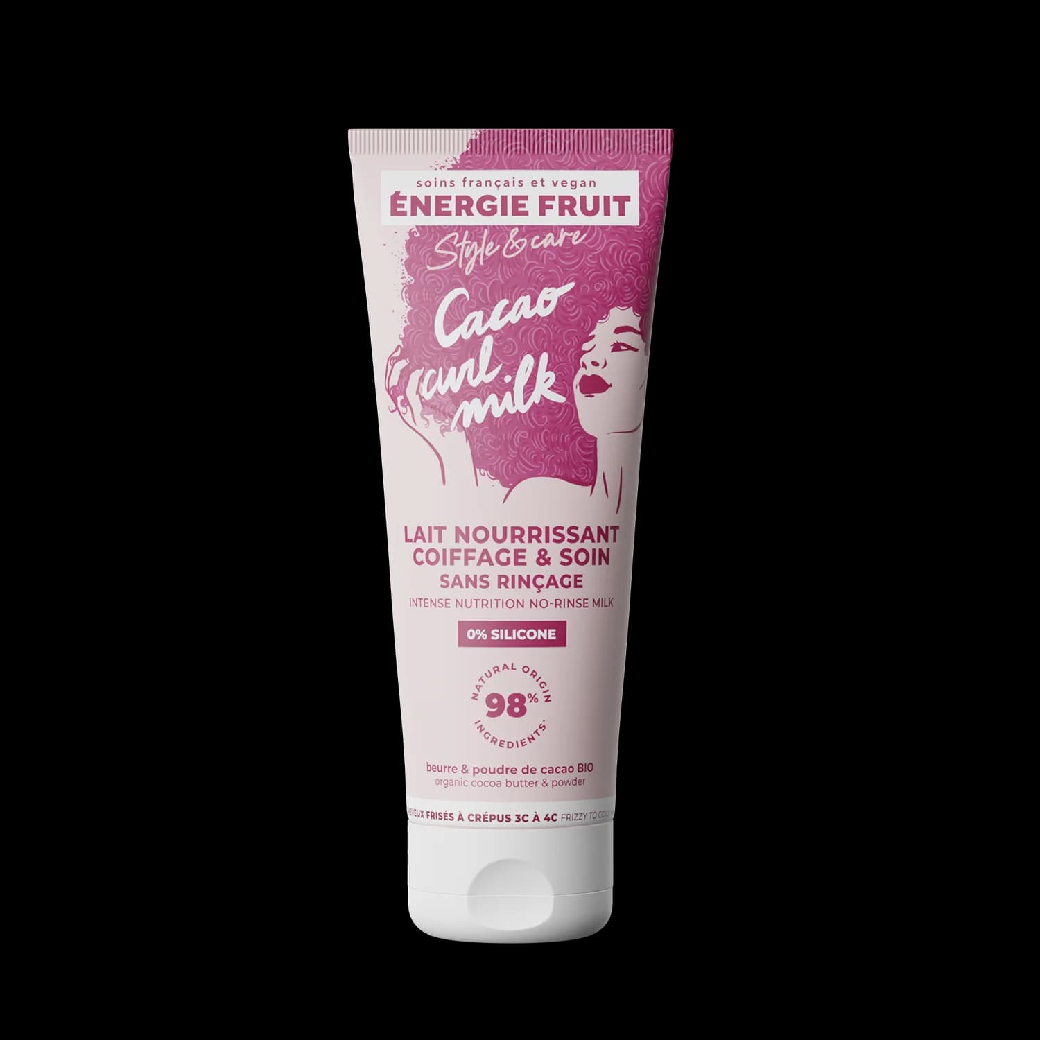 Energie Fruit Lait Nourrissant Coiffage Cheveux Boucles 200ML