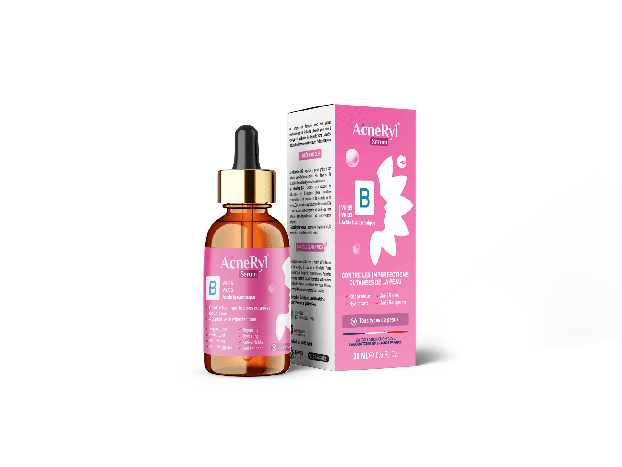 Gliceriall Acneryl Serum Vitamine B 30ML