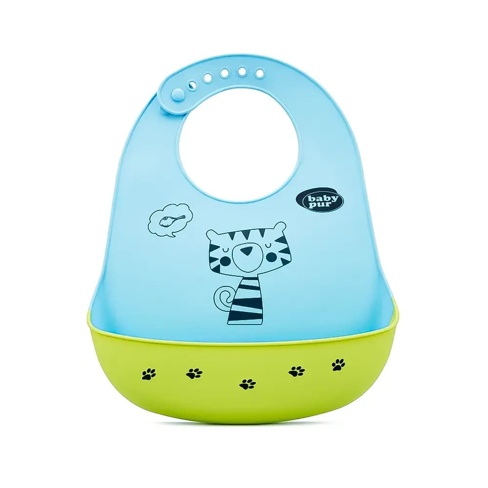 Baby Pur Bavoir en Silicone