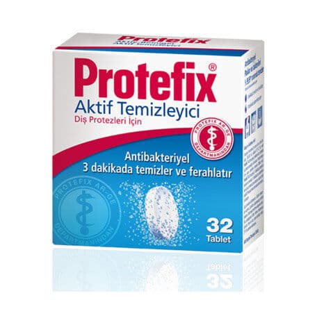 PROTEFIX NETTOYANTS ACTIFS 32 Comprimes