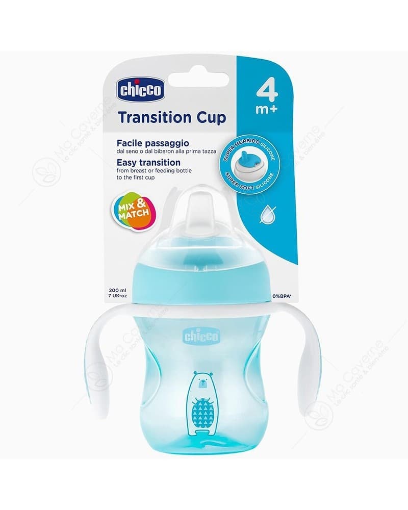Chicco Tasse Transition Bleu 4M+ Ref 69112