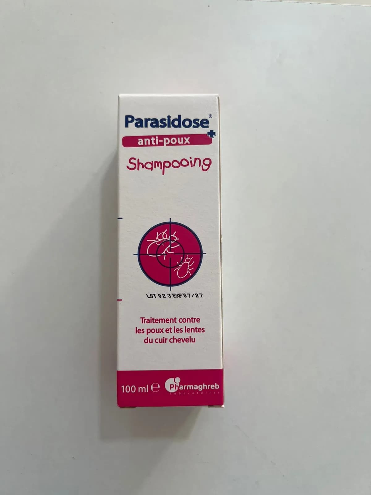 PARASIDOSE SHAMPOING TRAITEMENT ANTI POUX 100 ml