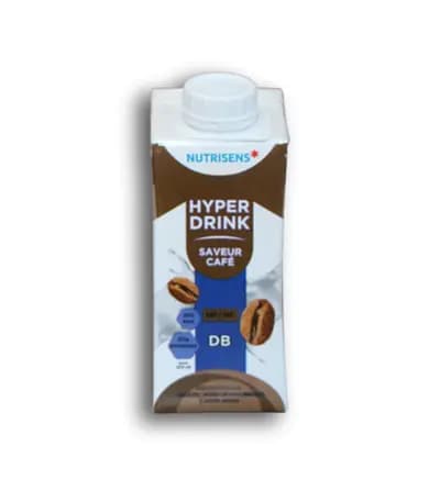 Nutrisens Hyperdrink DB pour Diabetiques Saveur Cafe 200 ML