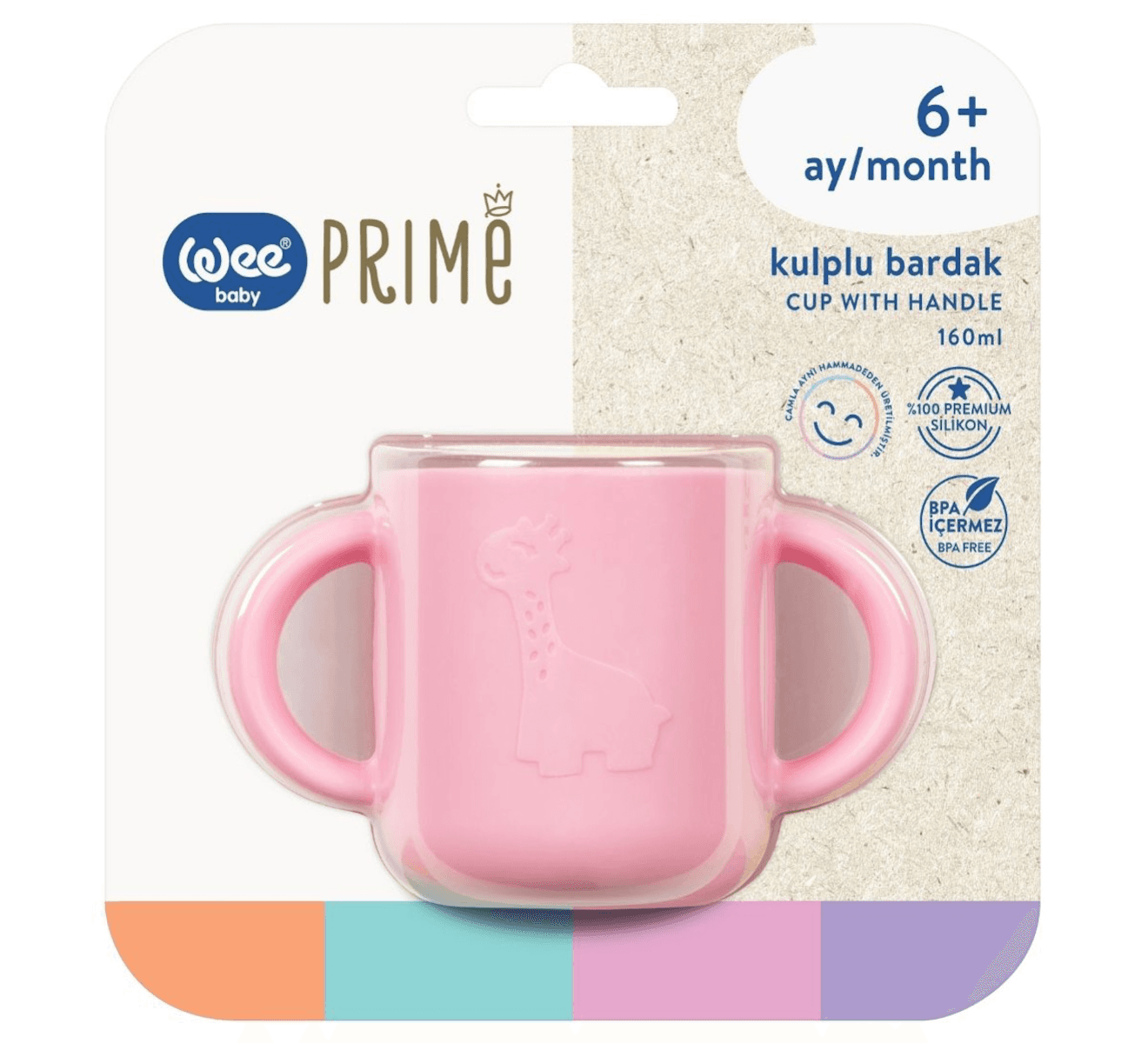 Wee Baby Tasse Prime en Silcone 6M+ Ref 926