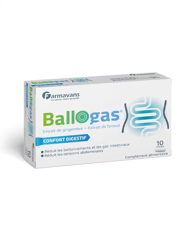 Farmavans Ballogas Gelules BT 10