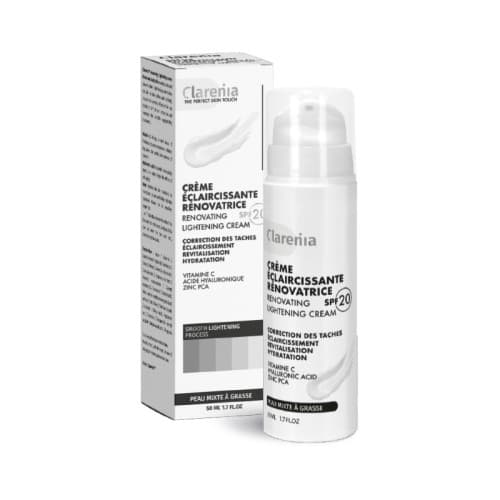 Clarenia Creme Eclaircissante Renovatrice Peau Grasse 50ML