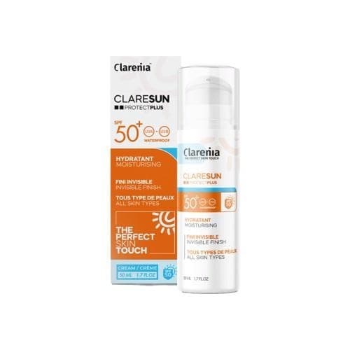 Clarenia Claresun Ecran Hydratant Invisible Spf 50+ 50 ML